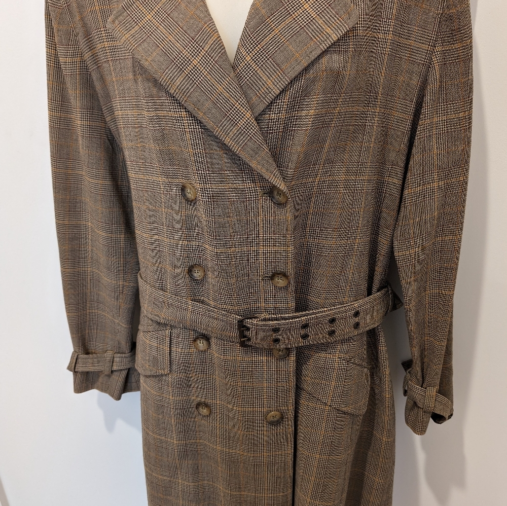 Vintage Wool Coat Dress